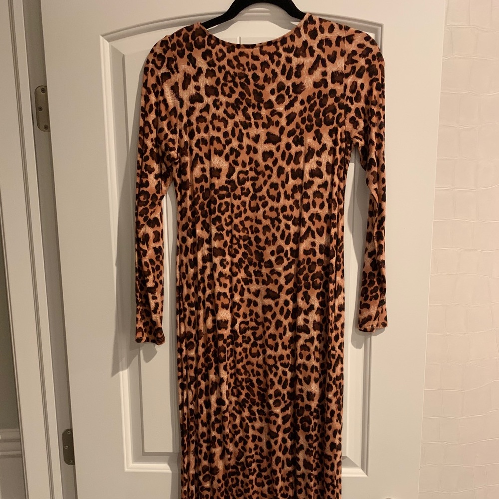 Midi Leopard Rachel Pally Maternity Dress Large